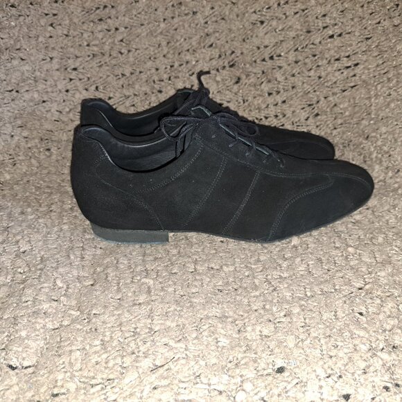 WERNER KERN-Cuneo-Black Suede Dancing Shoes-Suede Bottoms-Sz 8 UK/9 US-NWOB - Picture 5 of 8